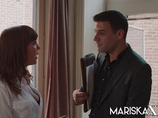 Angelique Pays Her Bills To The Bailiff - MariskaX