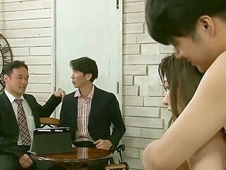 [juq-080] Nude Model Ntr Shocking Flirtation Video Of Boss And Wife Drowned In Shame Ryo Ayumi Scene 2