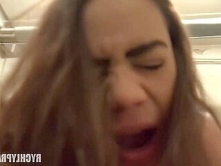 Gypsy Babe Is Having Steamy Sex In A Public Place And