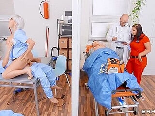 Short-haired Nurse Gets Deeply Fucked After Sucking Young Cock - Angel Wicky And Jordi El Nino Polla