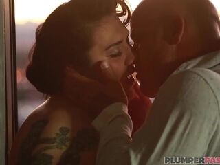 Julie Rocket is a smashing, inked fuck doll who likes it from the back, the most