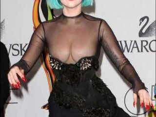 Lady GaGa Nude Costume Change And More