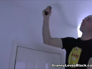 Horny Housewife Pounded By Painters - GrannyLovesBlack
