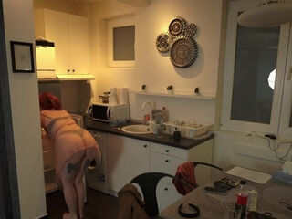 Stepmom sharing a bed with me and getting her pussy fucked hard in spooning