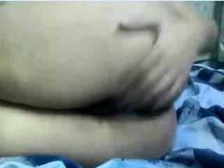 Indian aunty gets dirty on webcam