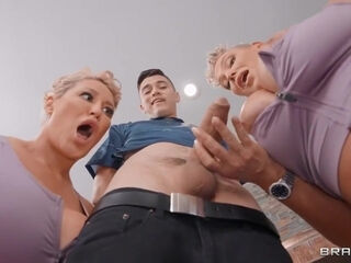 Shameless Big-bottomed Milfs Amazing Sex Clip With Kaden Kole And Ryan Keely