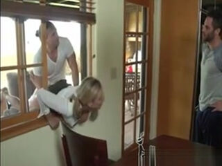 Step mom STUCK AND FRIEND Step sons TAKE ADVANTAGE