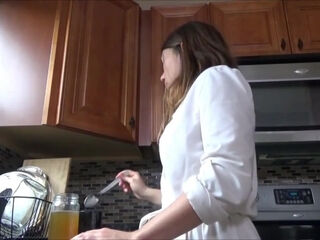 Step son doggy style fuck young step mom deep throat