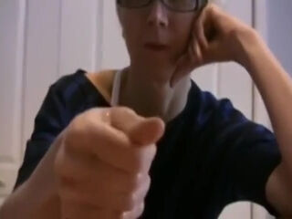 Mature Step mom Helps Young Guy