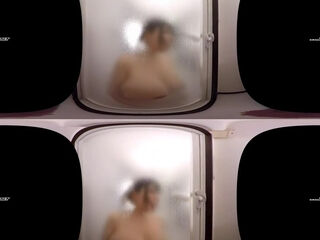 Spying on Your Older Stepsister in the Bath; Big Tits Stepsister Blowjob and Sex Taboo