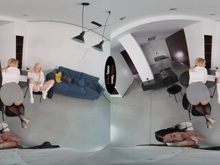 Dominno, Lady Gang VR Porn: Slut Class - VirtualTaboo