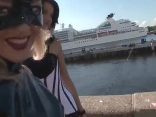 Milla Yul - Two Stunning Babes Are Pleasing Lucky Guys Hard Cock