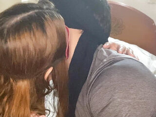 In KISSING classes with my hot ???? stepsister