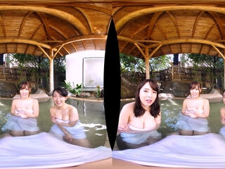Busty Cheating Wives Mixed Bathing Harem Part 1 - Fffm Asian Milf Hot Tub Foursome