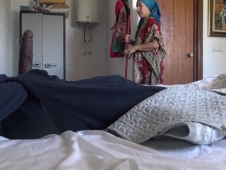 This Turkish Granny Is Shocked !!! I Take Out My Big Cock In Front Of Her