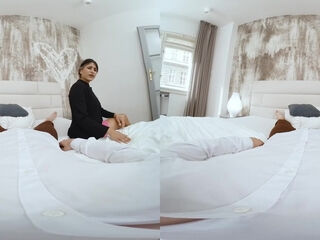 Sharing The Bed - Big Tits Cheating Wife on a Business Trip