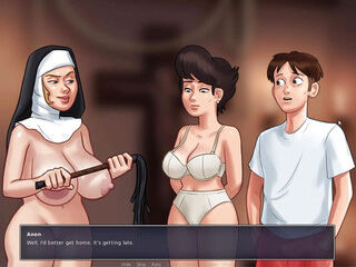 step mom make hot seen in summertime saga part 1