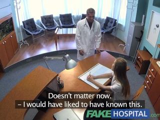 FakeHospital Steamy hump with doc and nurse in patient waiting apartment