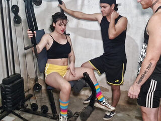 Me and My Stepbrother Went to the Gym Just to Fuck the Hot Instructor