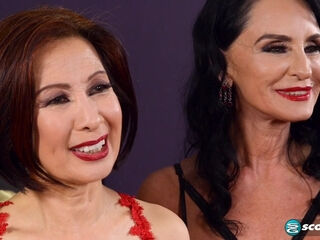 Rita Daniels and Kim Anh in the filthiest 60something 3-way ever