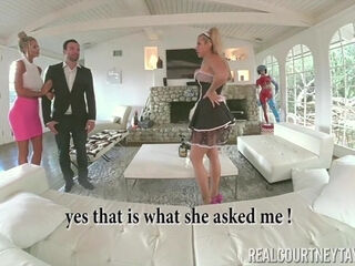 Courtney Taylor in Dirty House Keeper Clip#1