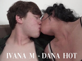 An Old And Young Threesome With Big Tits Ivana M., Cougar Dana Hot And A Horny Toyboy