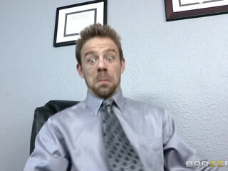 Office Tease With Diamond Foxxx, Erik Everhard - Brazzers