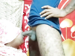 Indian Tamil Village Wife Sucking Dick or Cock Mouth Sex Finally I Poured My Cum Into My Wife's Mouth