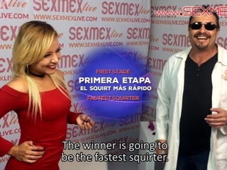 Squirt Championship - Eva Davai Harley Rosembush Silvia Santez - Sexmex