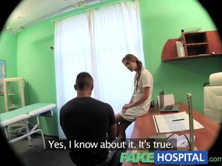 FakeHospital Cheated beau wants tests but gets with cool nurse
