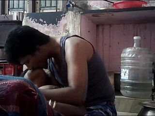 Indian village house wife hot kissing housband