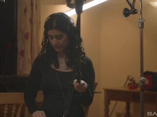 Latex babe rides a cock in really steamy way