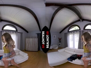 Hot Brunette With HUGE TITS Shows You What She Wears & Why Your Stepdad Married Me - RealHotVR