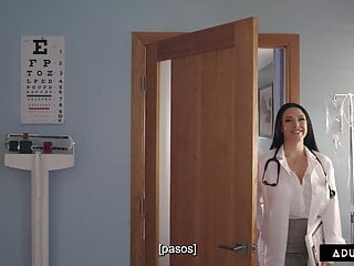 ASMR Fantasy - Full Body Physical Exam With MILF Doctor Angela White! Spanish Subtitles - POV