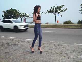 20 Years Old Perfect Body Brazilian Beauty, Bruna Santos Self