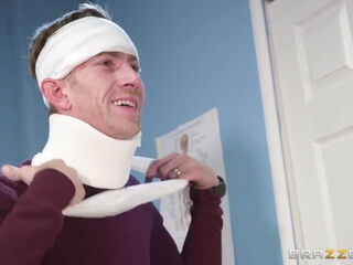 Ania Kinski - Brunette Doctor Couldnt Resist Her Parents Big Cock