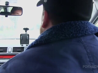 A Wild Taxi Ride For The Fit MILF