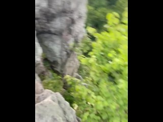 Pissing Off Cliff