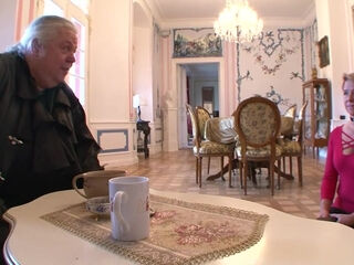 Old threesome humiliated