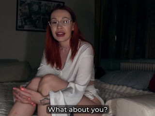 Fiery Redhead MILF and Her Close Friend Share a Wild POV Night