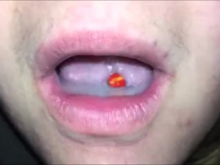 Cute Babe Sucks & Swallow A Mouth Full Of Hot Sticky Cum