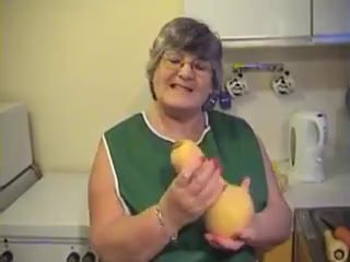 granny fucks fruits