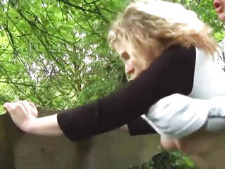 Blonde MILF with Glasses Wants Him There and Now