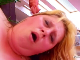 Step Son Seduce Chubby Bbw Step mom To Fuck When Step dad Is On Work