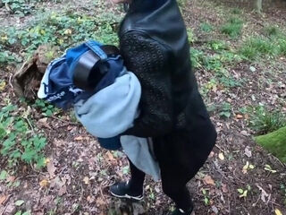 Abandoned Naked In The Forest!!