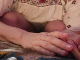 POV blow job and Titty Fuck.