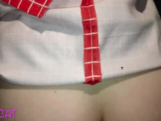 McDonald's public doggy & blowjob with cum on tits in toilet