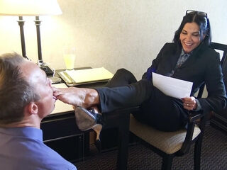 Office Foot Bitch: This Is Your Job, Moron!